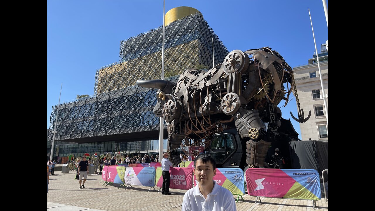 Top Travel Official behind the scene of Birmingham city centre