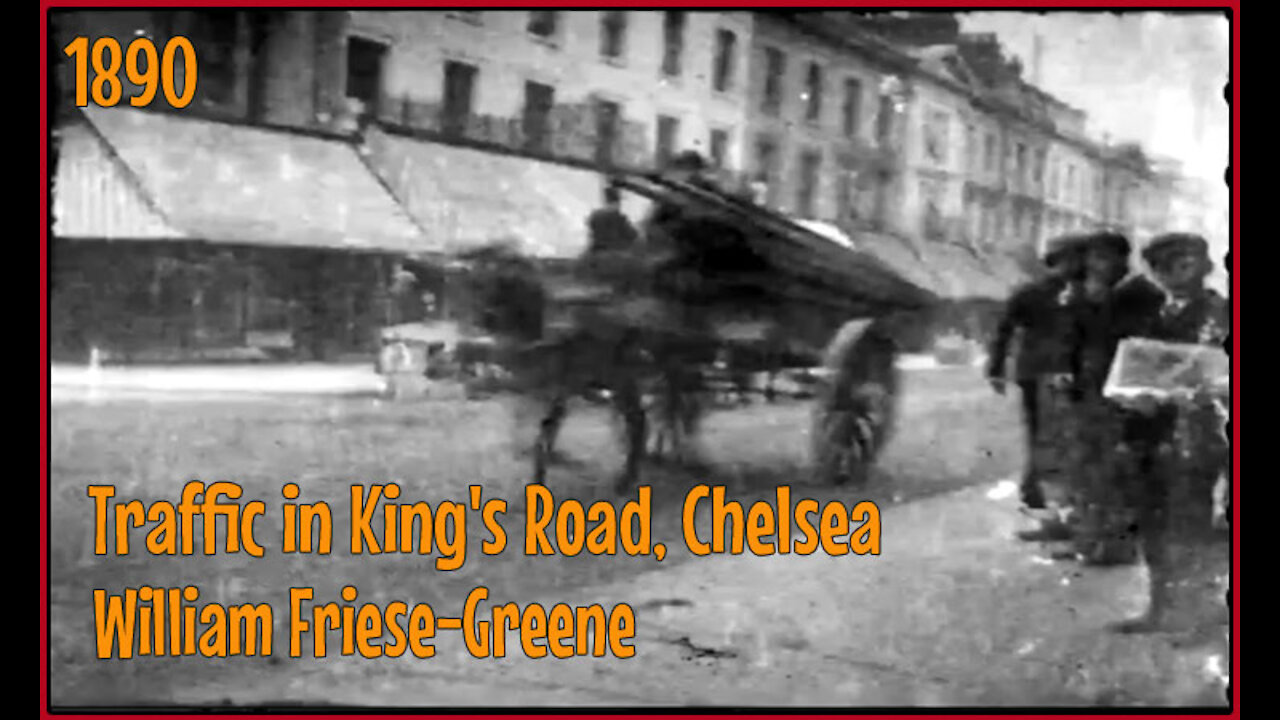 Traffic In King's Road, Chelsea - 1890