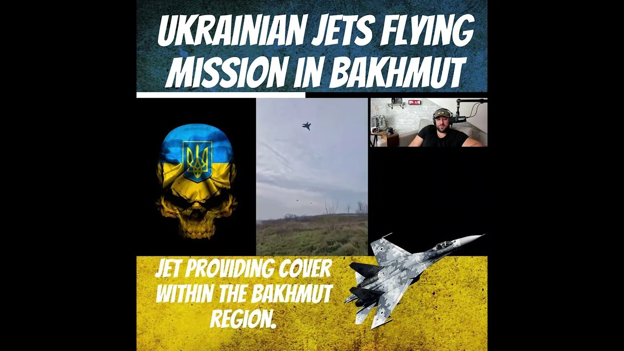 Ukrainian Jets Flying Mission in Bakhmut - Ukraine War