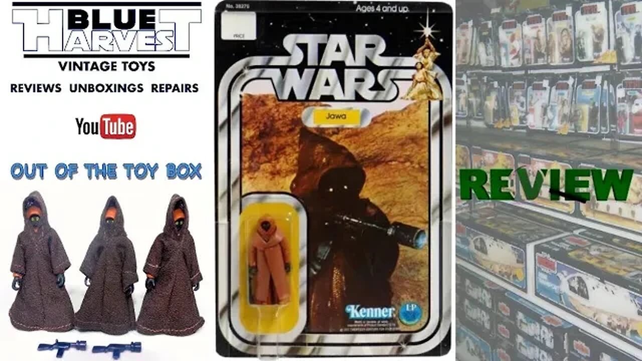 VINTAGE STAR WARS ACTION FIGURE REVIEWS: JAWA