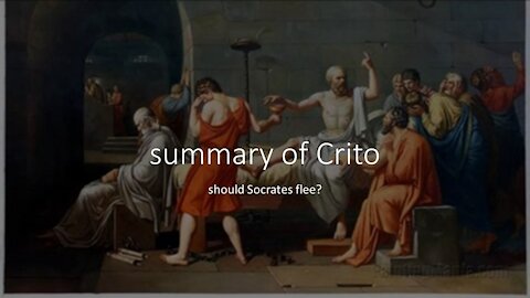 brief overview of Crito