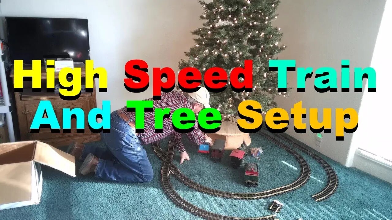 No. 867 – Time Lapse Of Christmas Tree and Train Setup