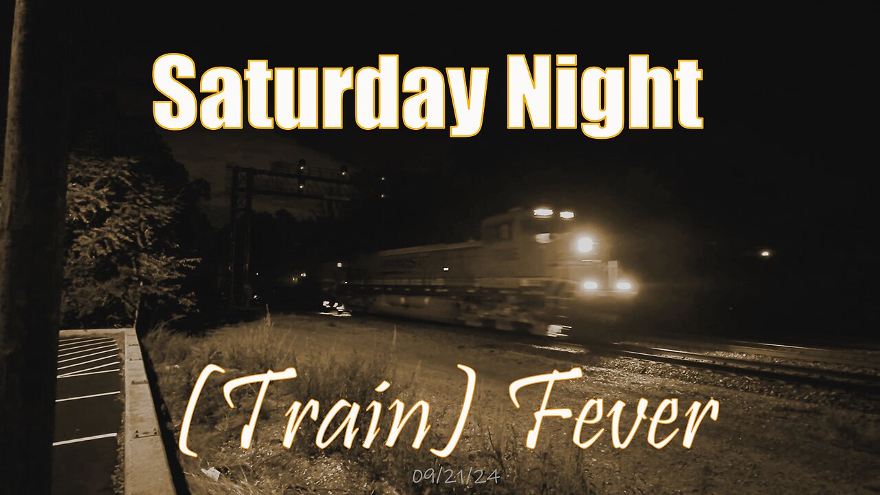 Saturday Night Railfanning: the Burlington Route in Naperville