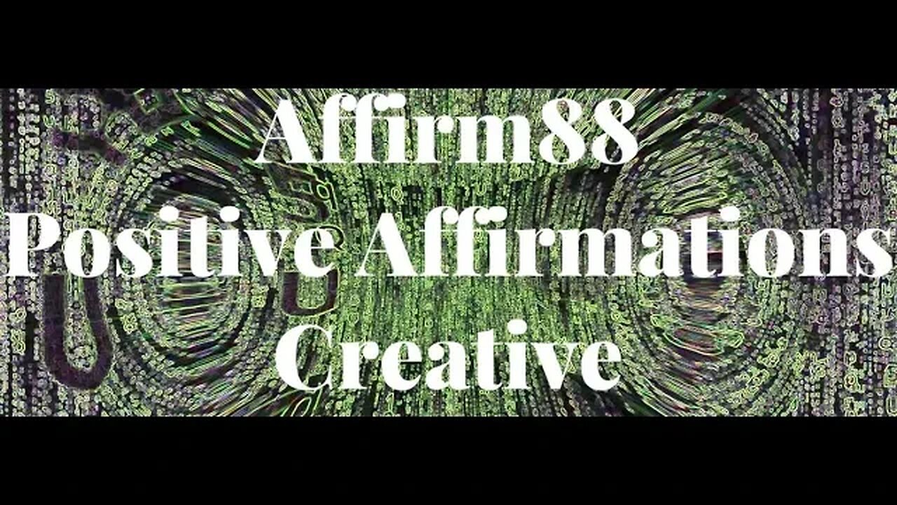 Creative - Positive Affirmations - Manifest Law of Attraction