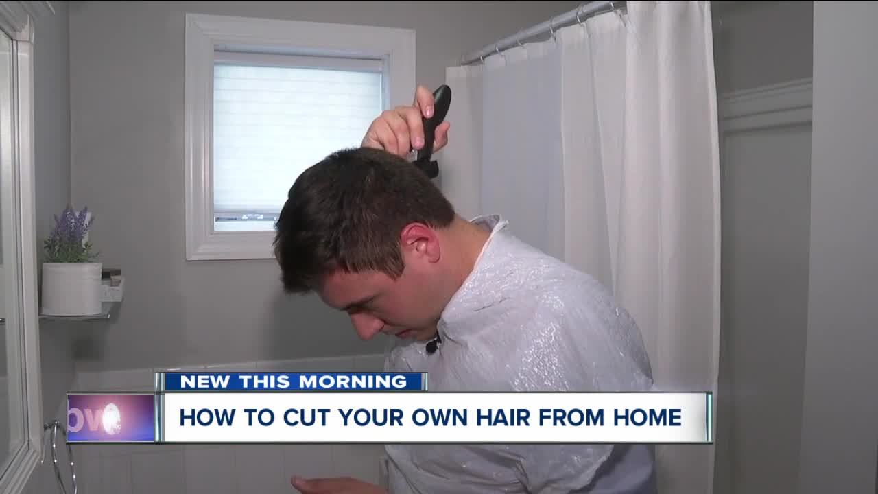 Hair getting shaggy? Try these tips to cut your own hair