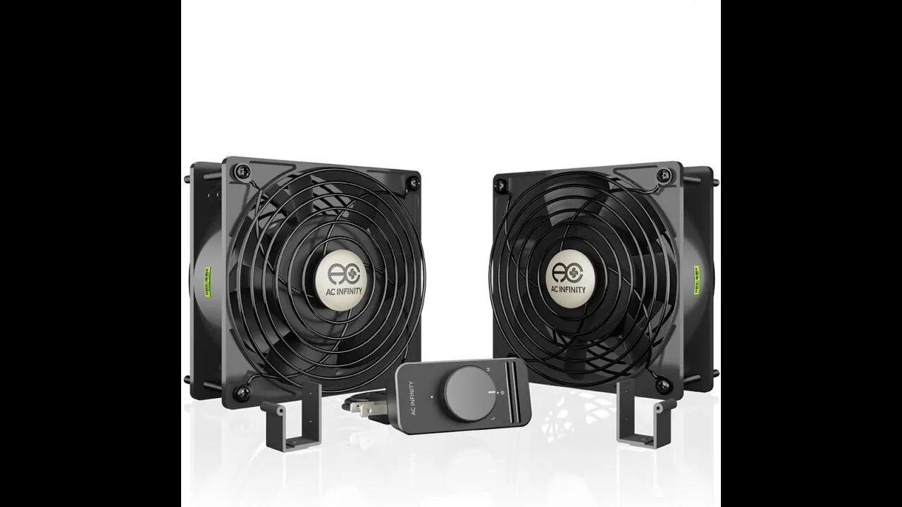 AC Infinity AXIAL Muffin Fans. Fireplace replacement fans.