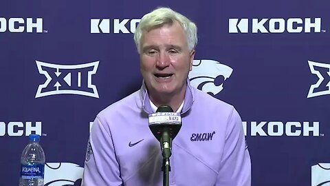 Kansas State Basketball | Bruce Weber Postgame Press Conference | Baylor 100, K-State 69