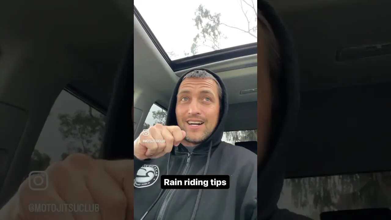 Rain Riding Tips 💦