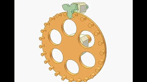 2881 Pin gear drive 1H3