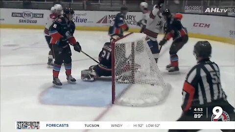 Roadrunners score 9 goals in a game