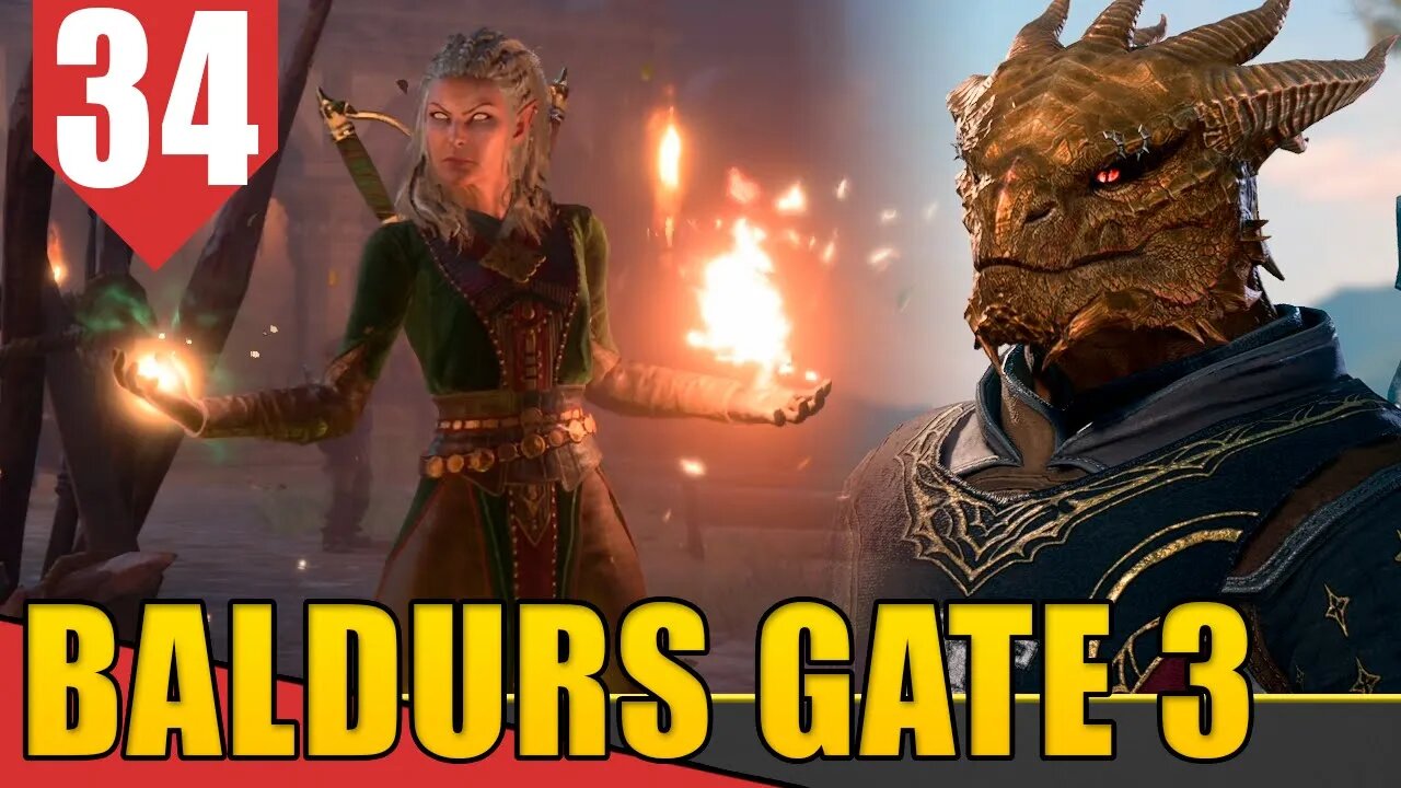 Jahera e QG dos HARPISTAS - Baldur's Gate 3 Impulso Sombrio #34 [Gameplay PT-BR]