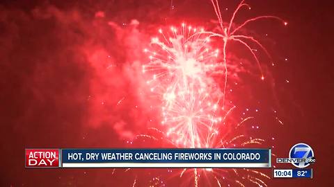 Should Coloradans get used to canceled fireworks shows for the 4th of July?