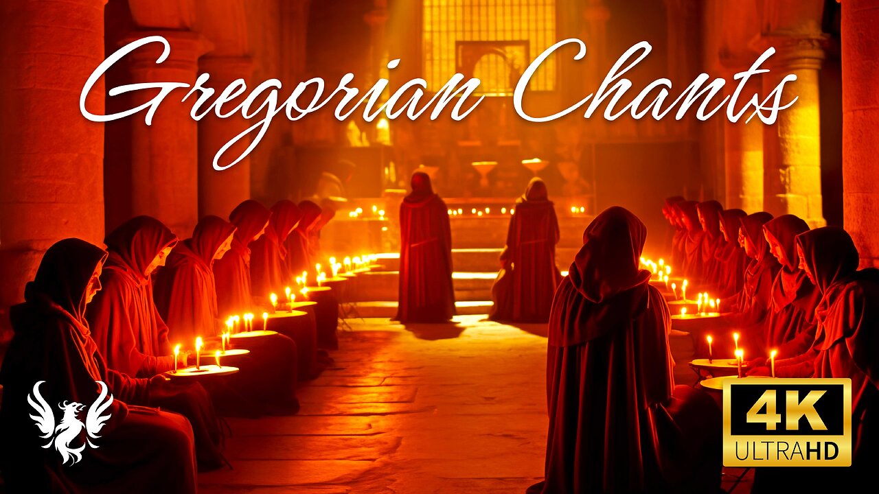 📚Gregorian Chants for Study and Concentration📖Focus, Clarity and Serene Background Music🎓432Hz in 4K