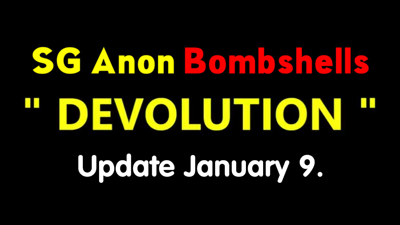 SG Anon Bombshells Jan 9, 2Q24 - BIG EVENT