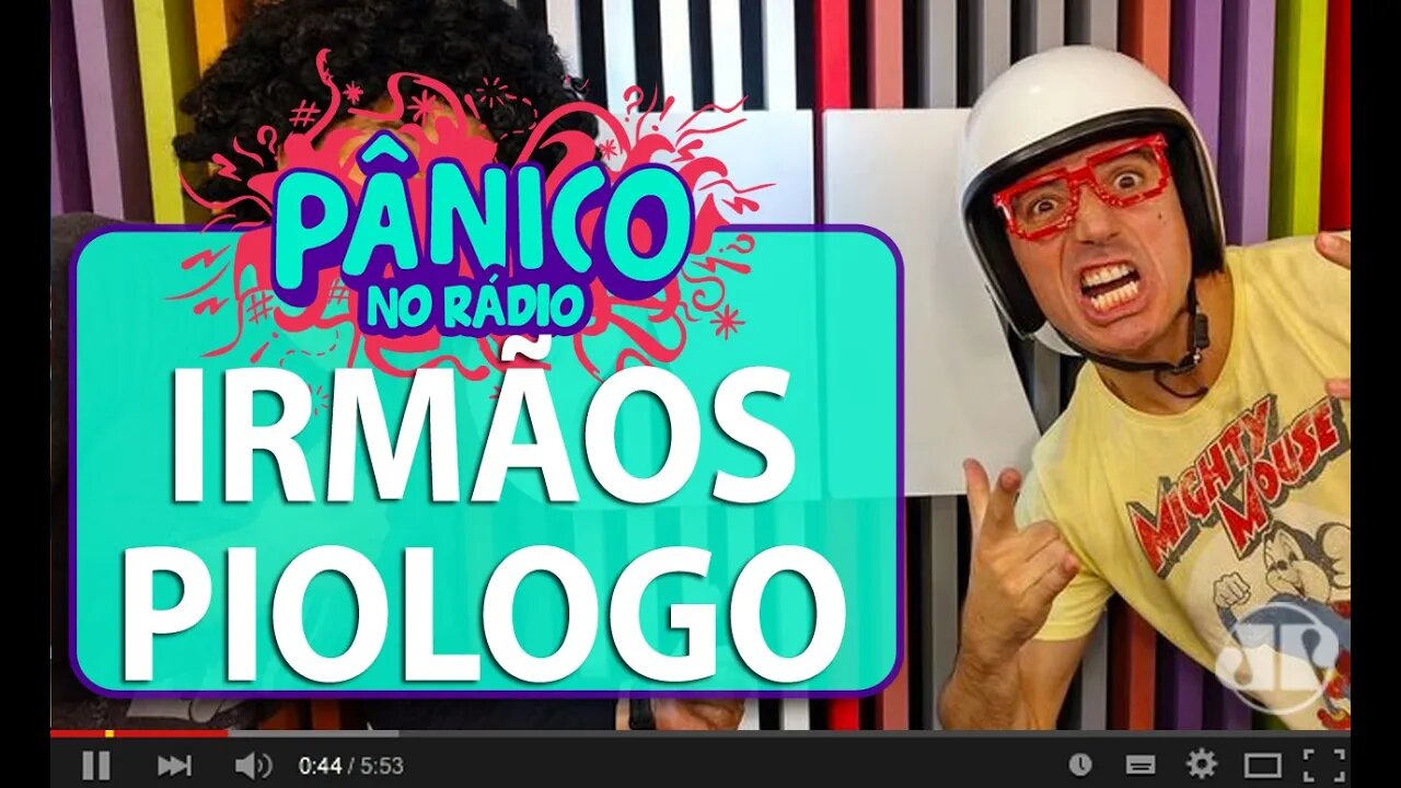 Irmãos Piologo e Carioca discutem drama das hemorroidas | Pânico