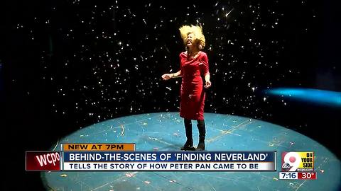 Behind the scenes of 'Finding Neverland' at the Aronoff