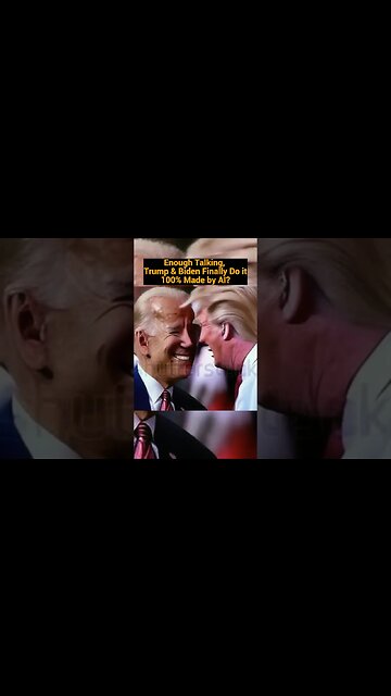 Trump And Biden Finally Did It... AI Created Presidents