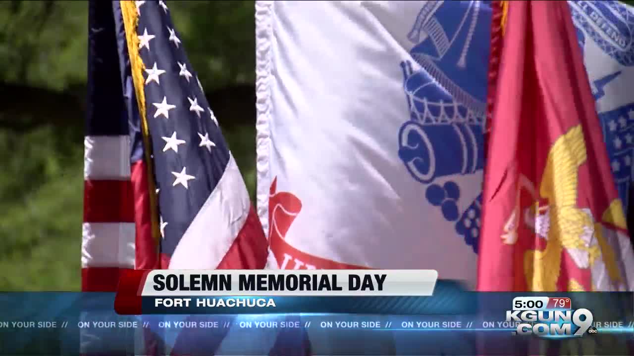 Memorial Day: Ft. Huachuca remembrance includes a long delayed medal