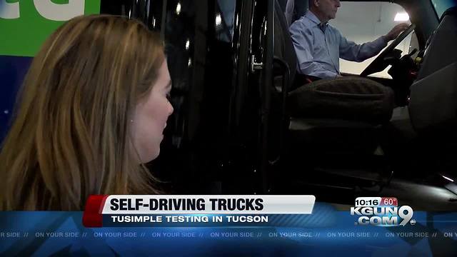 Self-driving Trucks in Tucson