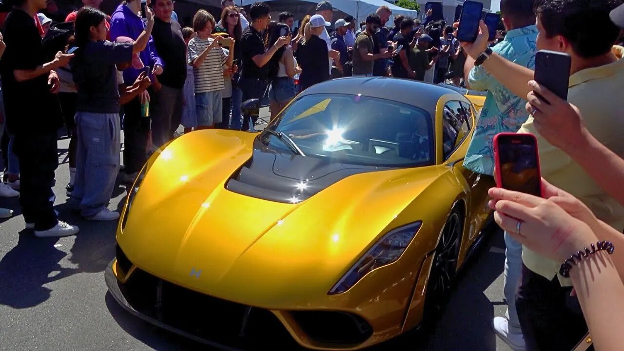 When MOPAR Comes To An Exotic SUPERCAR Show | 5 Hennessey Venom F5 - SSC Tuatara - 1967 GT500