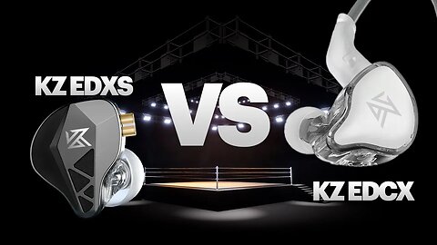 KZ EDCX & KZ EDXS - (+ brinde/sorteio)