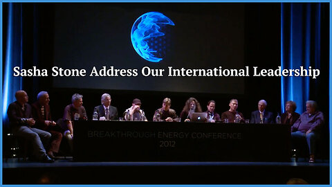 Sasha Stone Address Our International Leadership - September 06, 2013