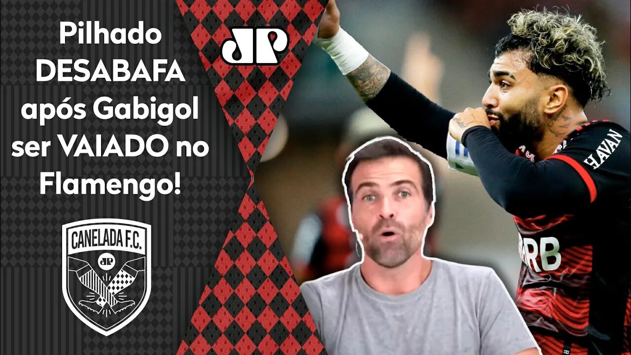 "O NEGÓCIO É O SEGUINTE: o Gabigol TEM QUE..." Pilhado DESABAFA após VAIAS no Flamengo!