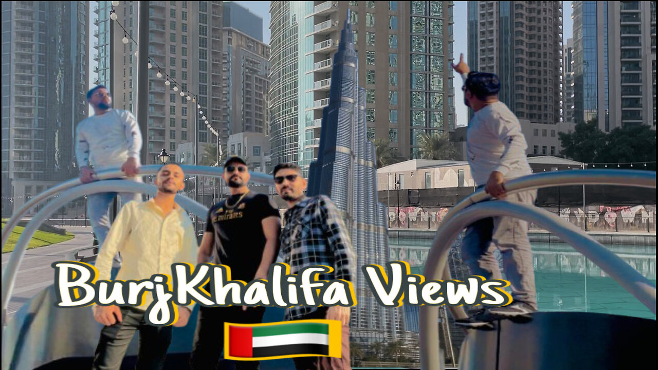 Burj khalifa Morning views