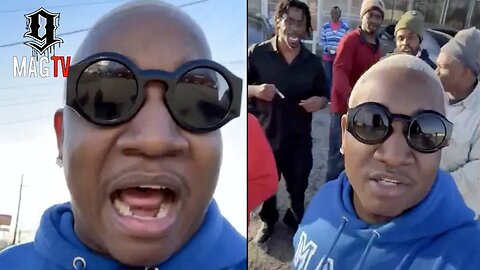 Yung Joc Pulls Up To The Trenches Wit Blonde Hair! 💁🏾‍♂️