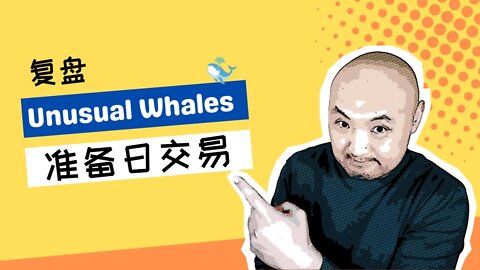 🪅结合unusual whales做日交易计划 | 美股日内交易复盘 | 美股实战选股交易策略 | unusual whales使用心得