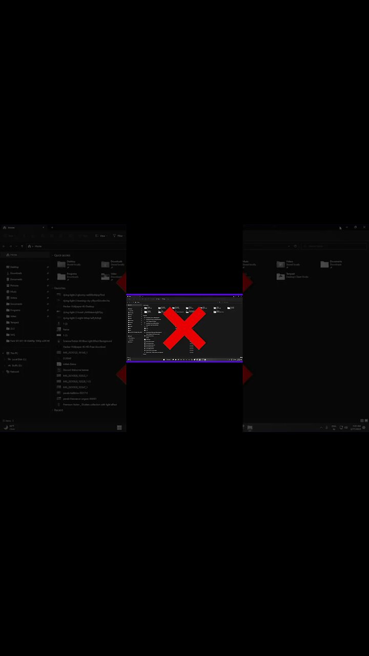 file explorer access shortcut for windows