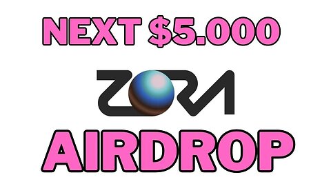 🔥ZORA Airdrop Tutorial - Wie du für den ZORA Airdrop berechtigt wirst🔥