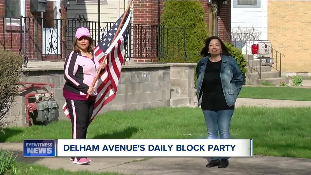 Delham Avenue's Daily Block Party