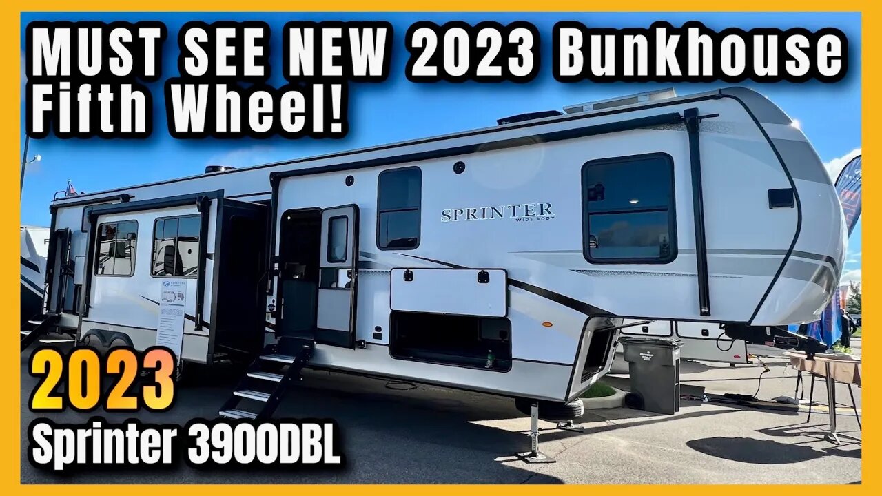 2023 Keystone Sprinter 3900DBL | A MUST SEE Bunkhouse Fifth Wheel with 2 Full Baths