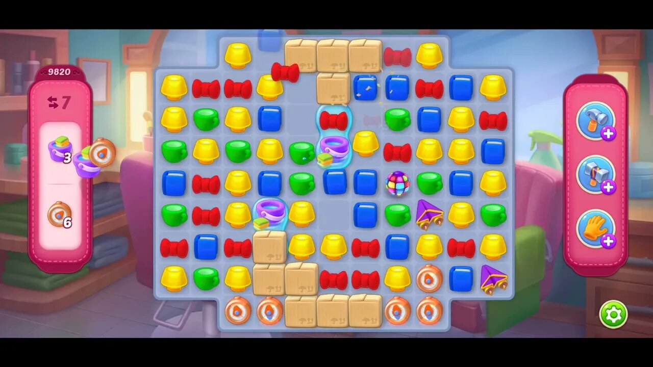 Playrix Homescapes Gameplay Walkthrough Level 9820