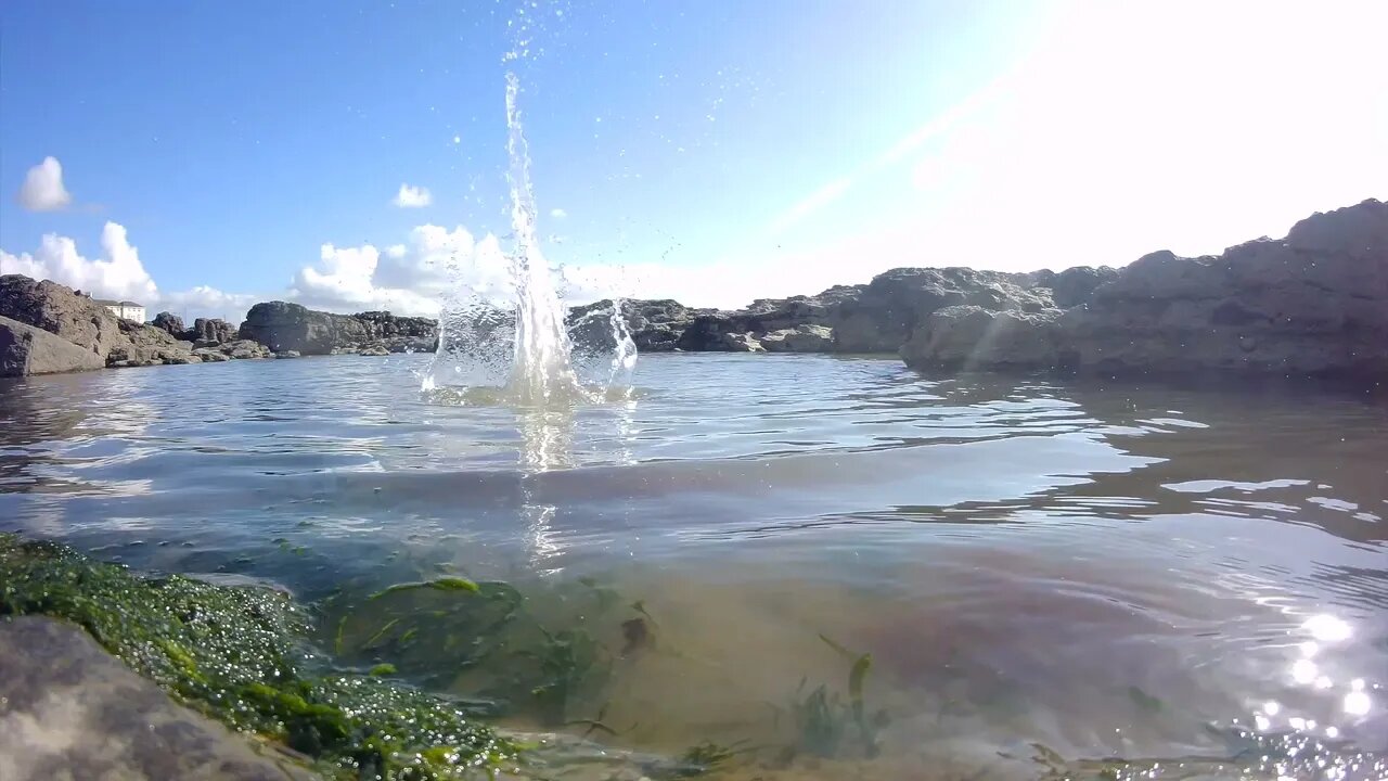 The Beauty of Water Splashes in slow-mo