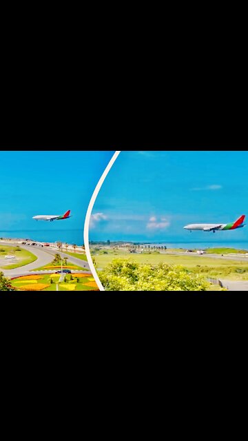 Stunning view of a plane at the airport