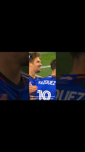 Major League Soccer @fccincinnati Brandon Vazquez fires it home #shorts
