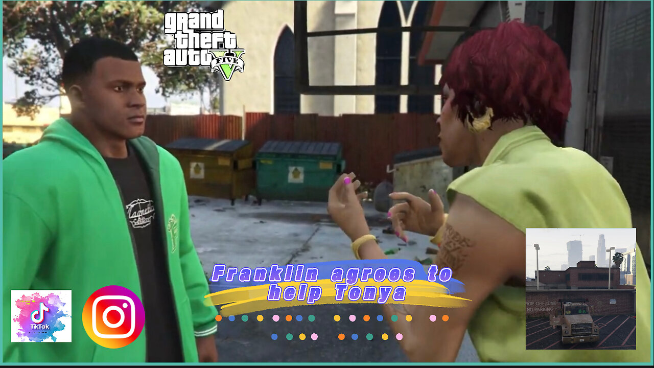 Franklin agrees to help Stranger! Gta5 Story Mode PlayStation