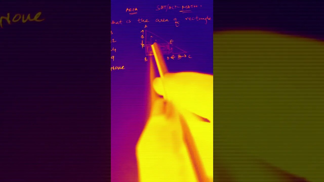 SAT Math Area problem🔥👌#mathtricks#youtubeshorts