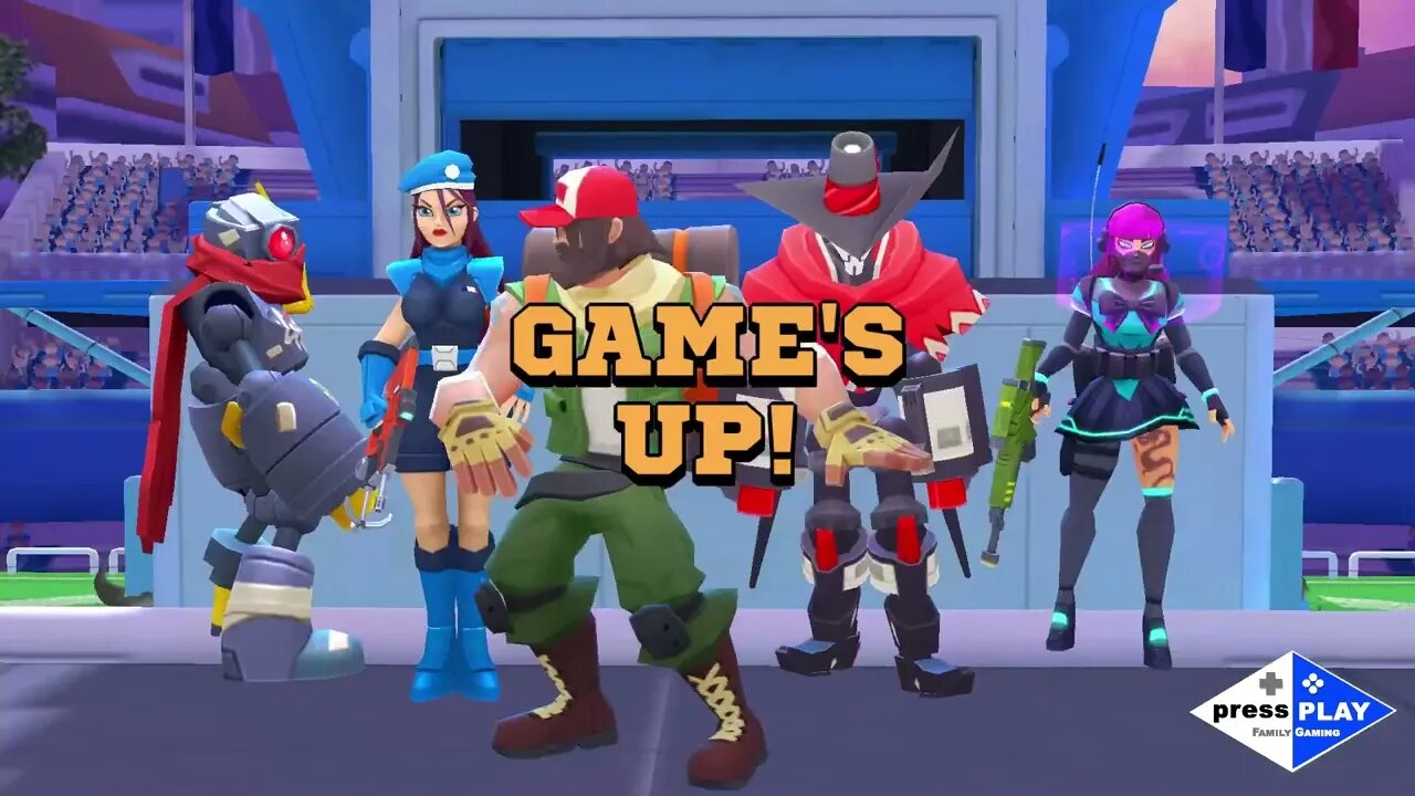 Episode 20: You can't shoot me like that... - TATA playing FRAG : Pro Shooter on the Nintendo Switch