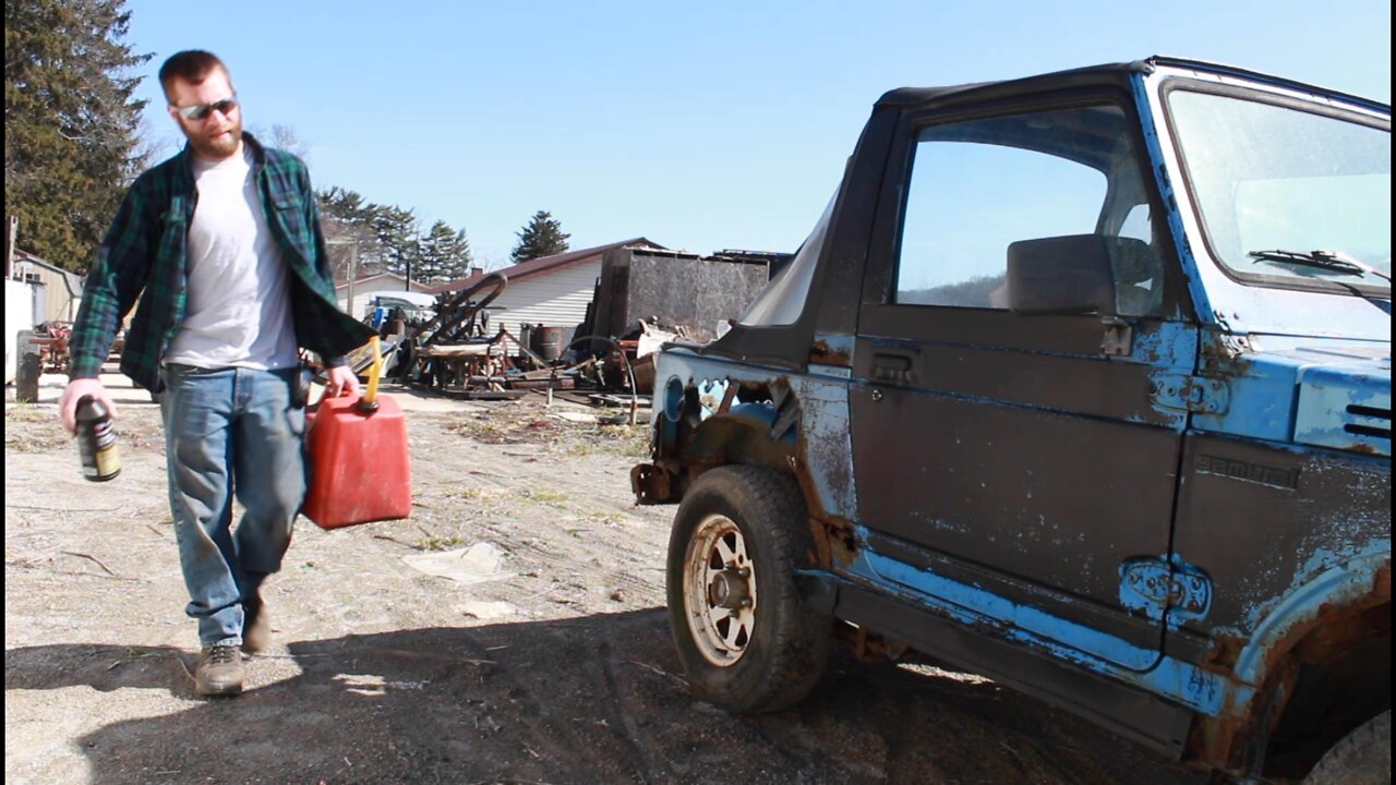 Will it start? Suzuki Samurai sitting for 5 years