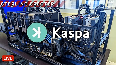 🔴LIVE - KASPA GIVEAWAY, GPU MINING IS DONE #cryptomining