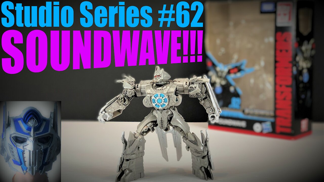 Transformers Studio Series #62 - Soundwave Review