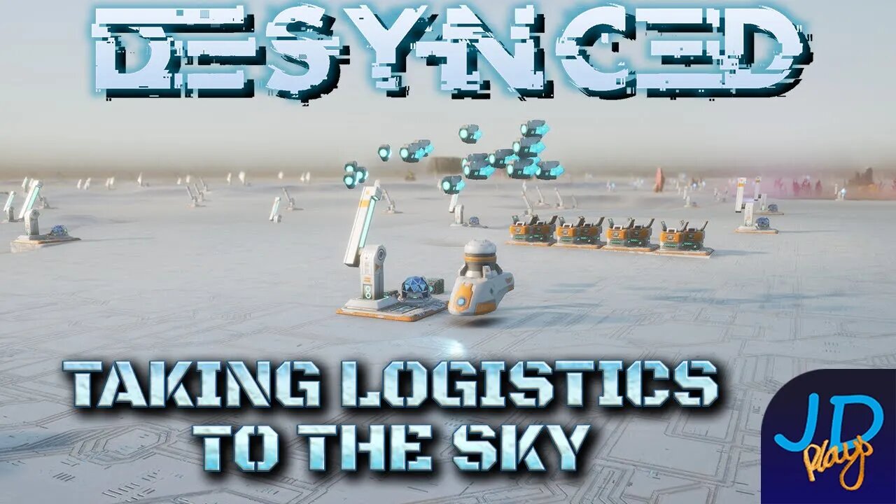 Taking Logistics to the Sky 🤖 Desynced Ep9 ⛏️ Lets Play, Walkthrough, Tutorial