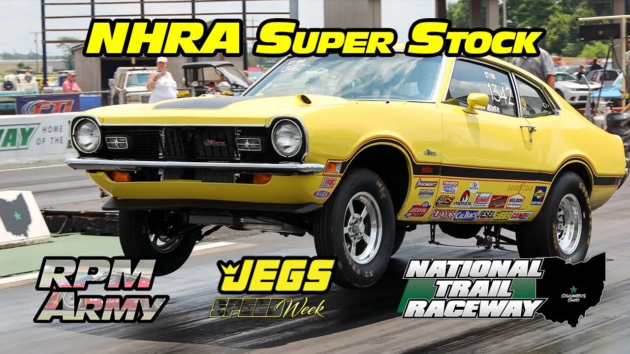 NHRA Super Stock Drag Racing JEGS SPEEDWeek National Trail Raceway 3