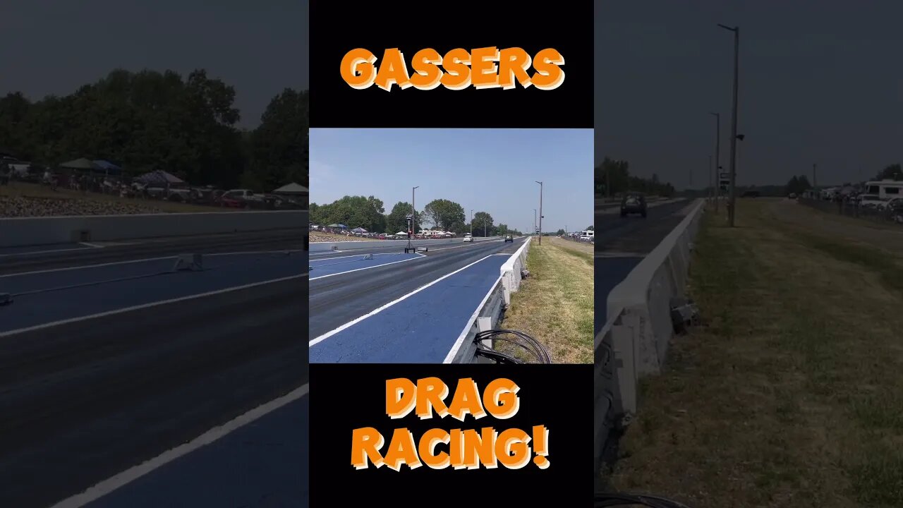 Nostalgia Gassers Drag Racing! #shorts