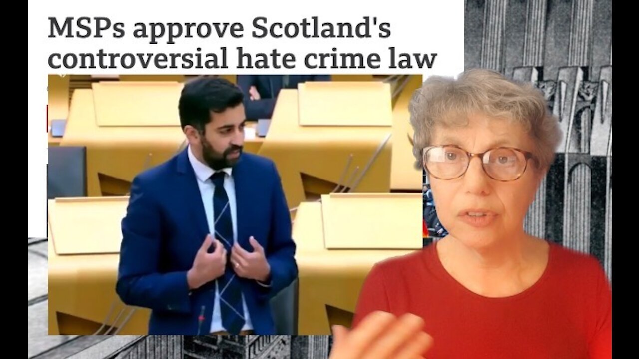 Scotland’s Humza Yousaf, Nicola Sturgeon - Hatecrime and the Stalinism of the Nationalists