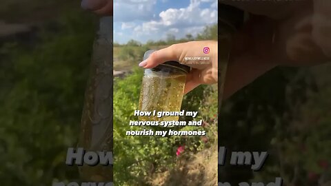 Grounding my hormones & my nervous system