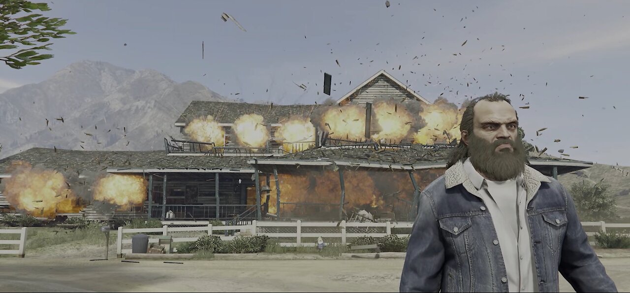 GTA 5 - I Burn the whole farm house with Gasoline🔥🔥🔥🔥😱